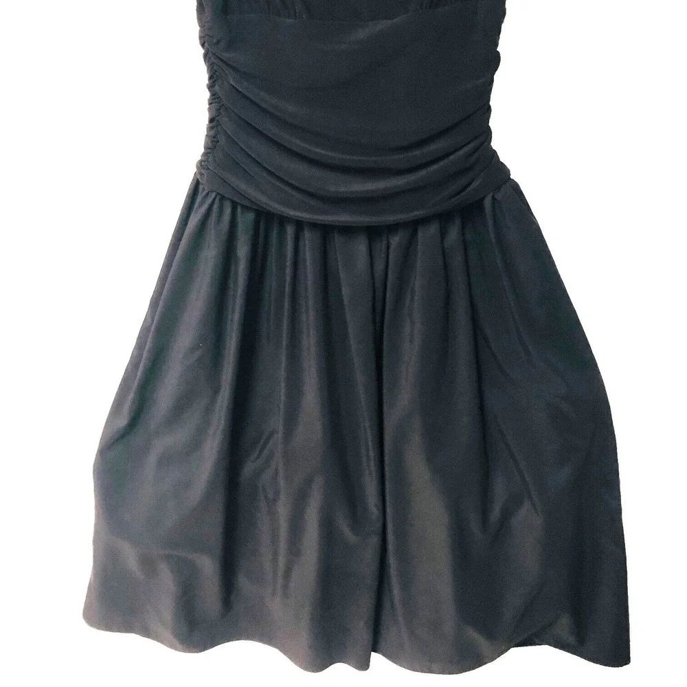 Eliza J Fit & Flare Brown‎ Dress Minimalist Prom Cocktail HOCO Event Womens 10